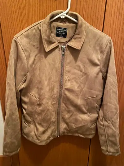 Abercrombie Faux Suede Jacket, XS size, View more