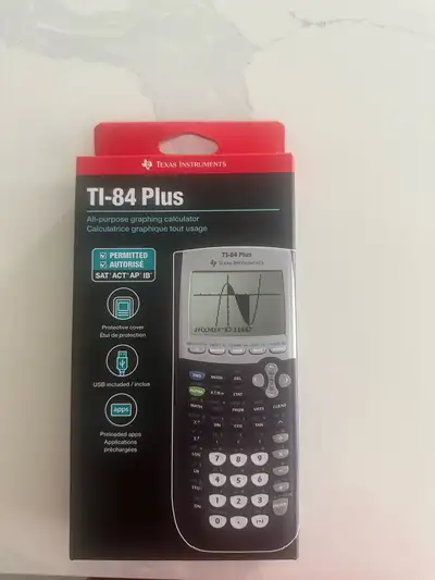 TI-84 Plus Calculator (Brand New), View more