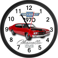 1970 Chevy Chevelle SS Custom Wall Clock - Brand New - Classic