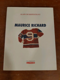 Maurice Richard
Livre illustré 
Éditions La Presse 