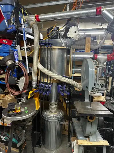 woodworking dust collector, shop/garage, View more