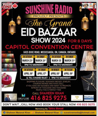Most anticipated Eid Bazaar at Capitol Convention Centre