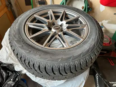 Four Winter Tires on the deluxe rim used one season only Also I have an extra rim paid $2500 plus ta...