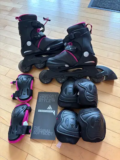 Roller blade pour fille ajustable 4-8, View more