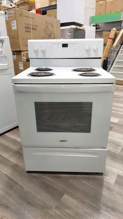 Stove 30" GE Coil White Used | Sale price Limited Time., View more