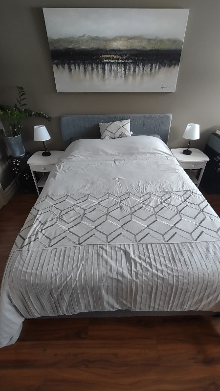 Queen Size Comforter and Linen Set in Bedding in Thunder Bay