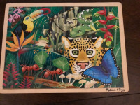 Melissa and Doug Wooden Puzzle - Rain forest (48 pieces)