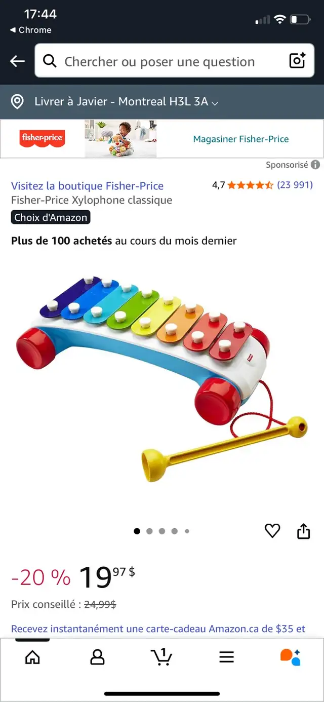 Jouets Fisher Price in Toys in City of Montréal - Image 3