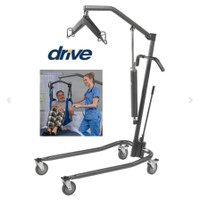 Drive Medical Patient Lift, Four Point Cradle, Hydraulic- NEW