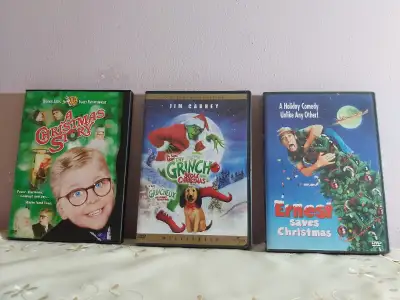 Watch these popular seasonal movies over and over again. All in pristine condition from a pet-free,...