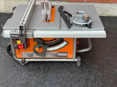 Ridgid table saw, View more