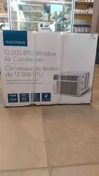 Insignia Window Air Conditioner - 12000 BTU (NS-AC12WWH5-C) - Wh