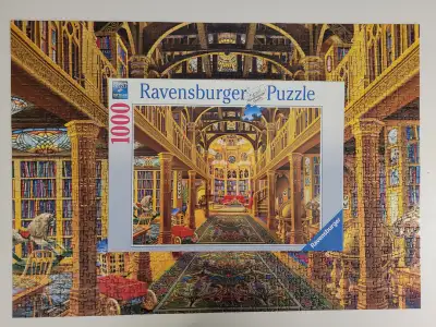 Casse-tête 1000 mcx. Ravensburger - La grande bibliothèque, View more