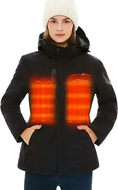 Venustas Women's Heated Jacket with Battery Pack 5V, Size 2XL in Women's - Tops & Outerwear in City of Toronto