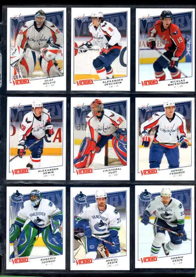 2008-09 UPD VICTORY MASTER SET 450 CARTES STAMKOS RECRUE, CROSBY, View more