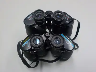Tasco 12 X 50 And 16 X 50 Binoculars, View more