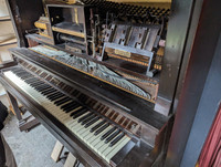 Meldorf 1926 Chicago Player Piano with Scrolls  