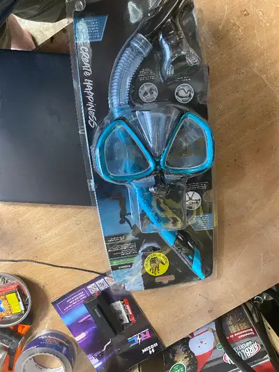 New Snorkel and mask for adult, View more