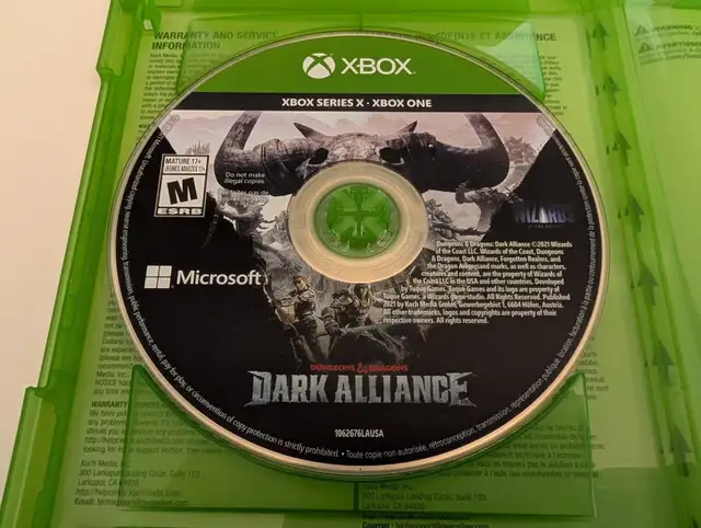 Dungeons & Dragons: Dark Alliance pour Xbox One | Xbox Series in Xbox Series X & S in Laval / North Shore - Image 3