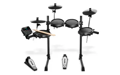 Electric drum kit Alesis Mesh Nitro with seat, View more