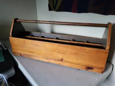 Tool Box crafted from reclaimed wood, View more