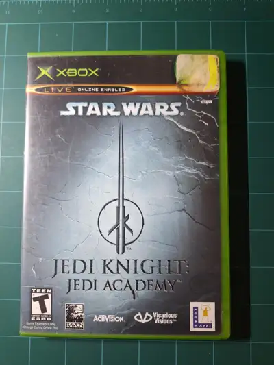 Microsoft XBox Star Wars Jedi Knight Jedi Academy Video Game, View more