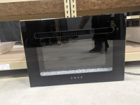 Fireplace - 26" - Electric - Flush Mount - Crystal Touch Screen