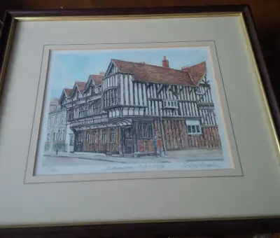 Southampton - Tudor House, Signed/Numbered Print, View more