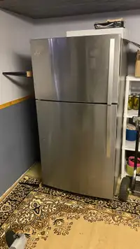 Fridge with top freezer