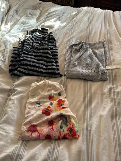 3x Women’s light cotton / acrylic sweaters - brand new, View more