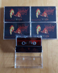 Cassette tape Necromortis - Burning Priest 1997/2022 death metal