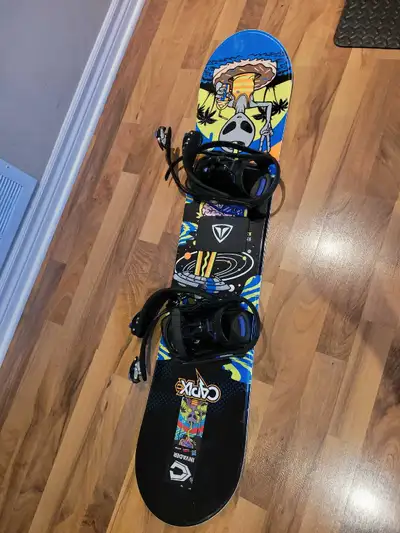 Snowboard and Bindings, View more