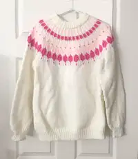 Chandail Femmes Laine Fait Main - Women Sweater Wool Hand Made