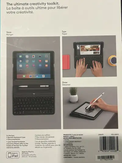 If this Ad is up no need to ask Available or not, thx. Turn your iPad Pro 9.7 inches into slim lapto...