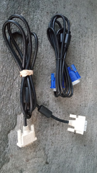 Cables pour ordinateur DVI / VGA Computer PC Cables
