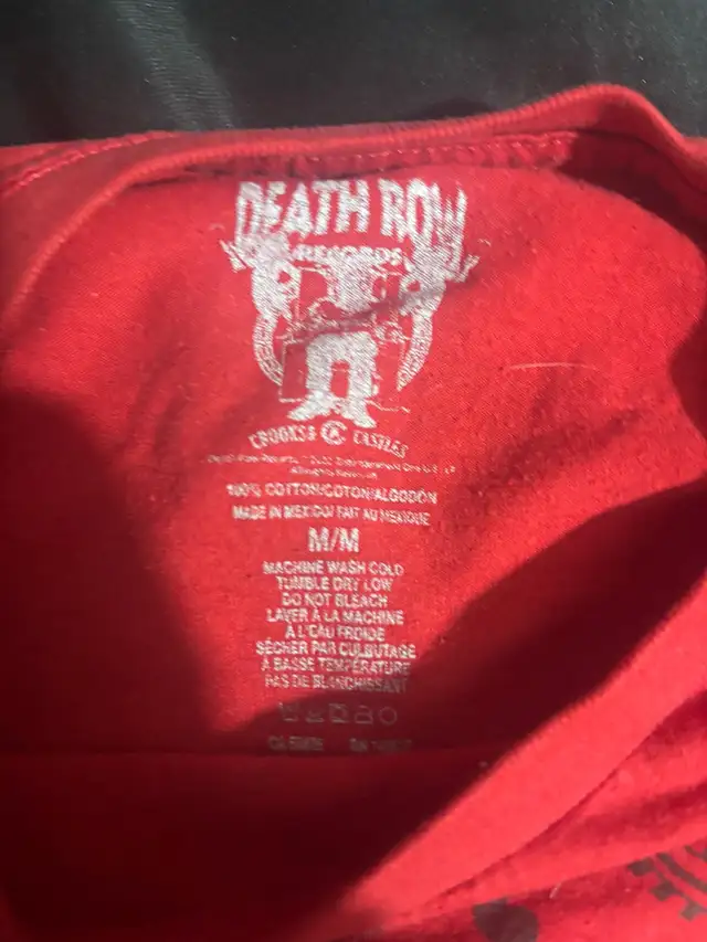 Crooks Castles x Death Row T Shirt in Men's in Trenton - Image 4