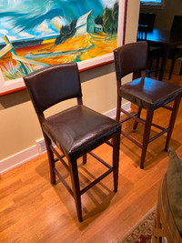 2 Kitchen Bar Chairs - $125
