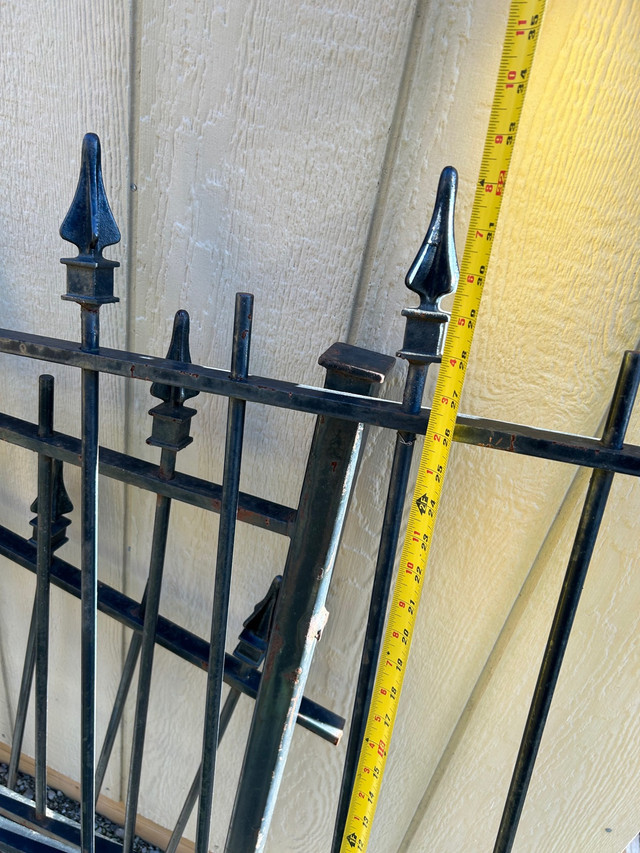 Antique wrought iron fencing.  in Decks & Fences in Hamilton - Image 3