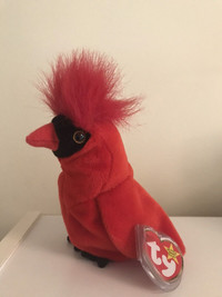Mac the Cardinal Red Bird - TY Beanie Baby