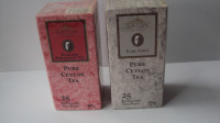 T. EATON CO. LTD. = 1999 = TWO (2) SEALED BOXES 25 TEA BAGS
