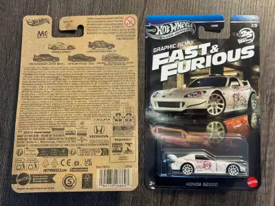 Hot wheels Fast and Furious Honda S2000 S2K white , View more