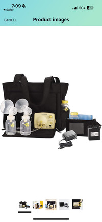 New!Medela Pump In Style Double Electric Breast Pump (Tote Bag)