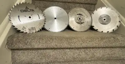 Four Circular Saw Blades, View more