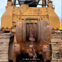 1986 Komatsu D65E bulldozer 