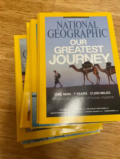 free: 2013 National Geogeaphic magazine , View more