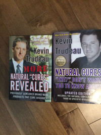 Kevin Trudeau Books   Products that cure disease   $18.00 each 