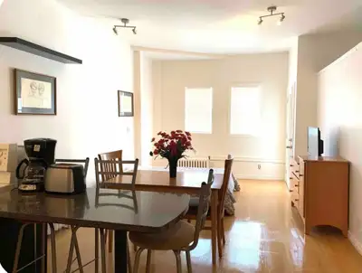 Open concept studio apartment located near the Danforth and other amenities. No laundry located in a...