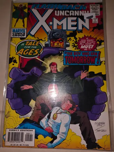 X Men Flash Back Uncanny 1997 Marvle Comics Direct Edition Novel, View more