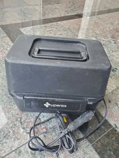 12V lunch box. Plug into your cigarette lighter , View more