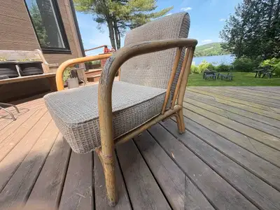 Chaise en rotin, View more